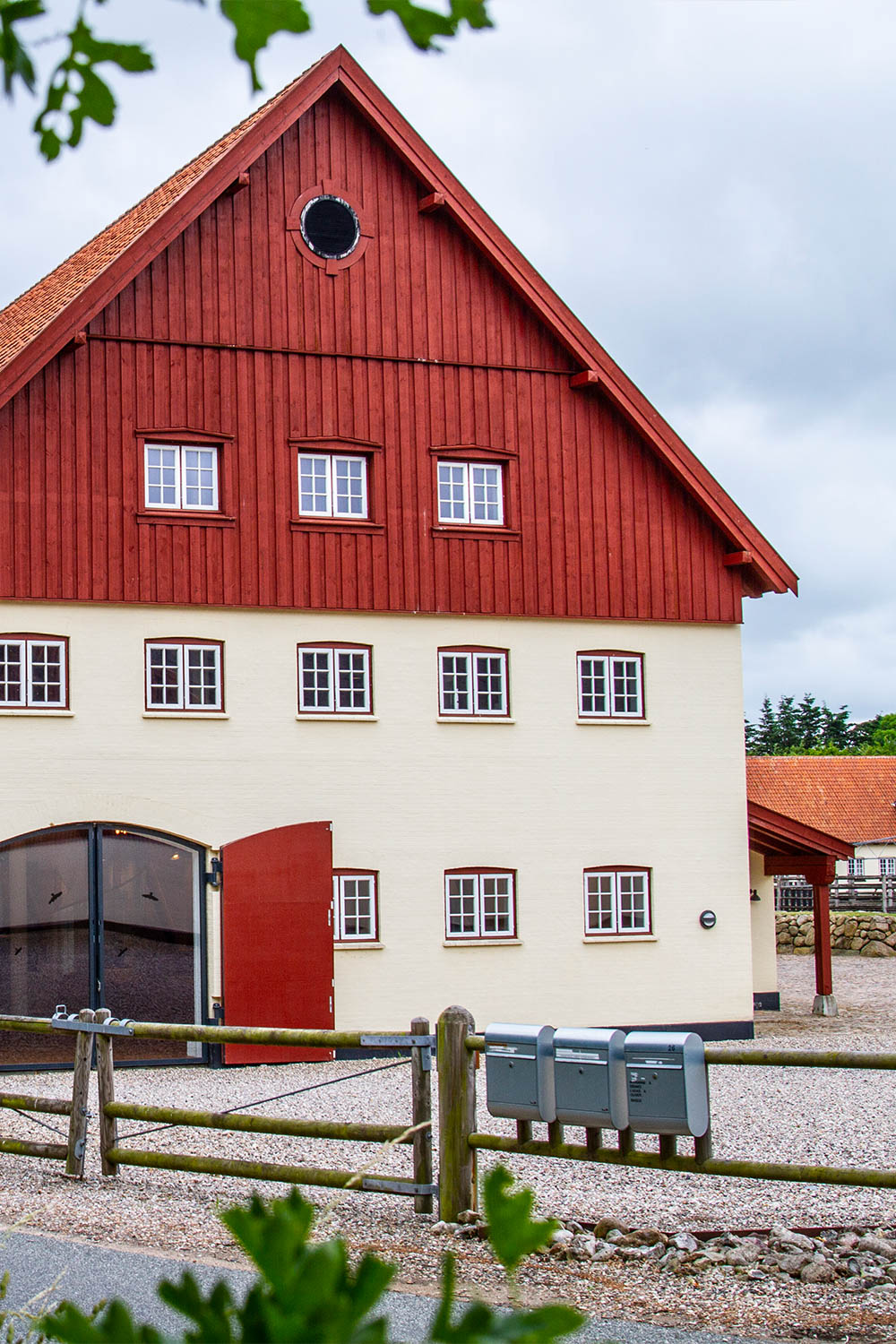 Stakladen på Aggersvold Gods